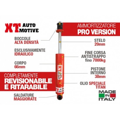 alt text - Amortisseur XT AUTOMOTIVE "Version PRO" Goujon - Œil