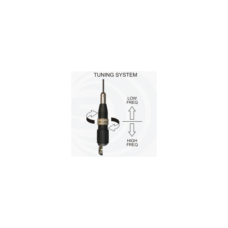 ANTENNE CB MINI COURTE (650MM)