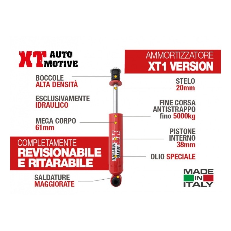 alt text - Amortisseur XT AUTOMOTIVE pour Mitsubishi Pajero V20 avant