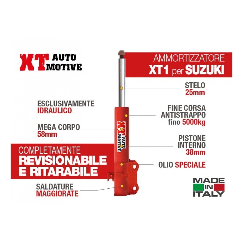 alt text - Amortisseur XT AUTOMOTIVE pour Suzuki Grand Vitara avant