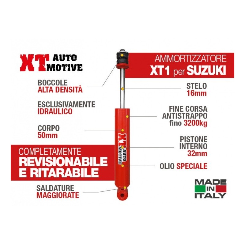 alt text - Amortisseur XT AUTOMOTIVE pour Suzuki Vitara Arrière