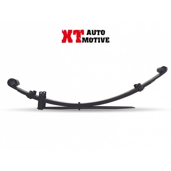 alt text - Ressort à lames +5cm Arrière pour Mitsubishi Pajero avec ressorts à lames