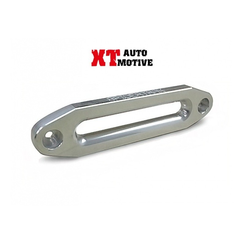 alt text - Guide-câble en aluminium poli