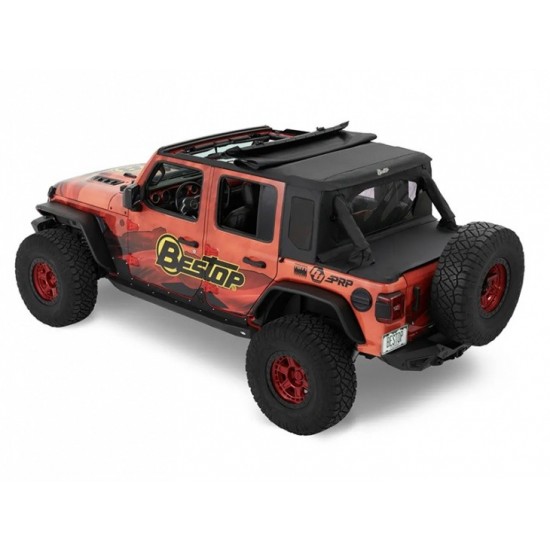 alt text - Halftop Bestop Jeep Wrangler JL 4 portes - Twill