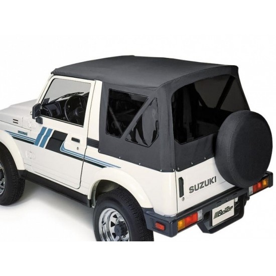 alt text - Capote souple Suzuki SJ/Samurai vitres teintées