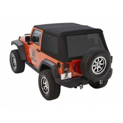 alt text - TREKTOP NX GLIDE BESTOP JEEP WRANGLER JK 2 PORTES