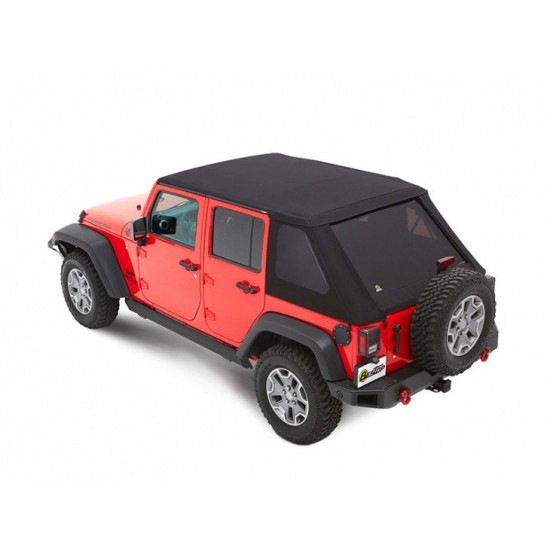 alt text - TREKTOP NX PLUS BESTOP JEEP WRANGLER JK 4 PORTES