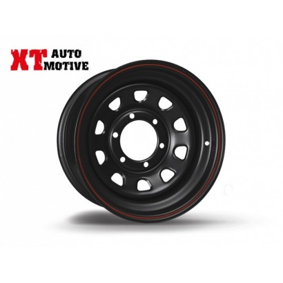 alt text - Jante 7x15 ET -12 DAYTONA NOIRE pour TOYOTA