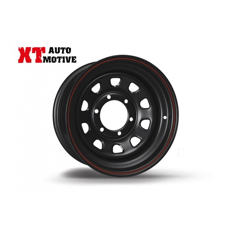 alt text - Jante 7x15 ET -12 DAYTONA NOIRE pour TOYOTA