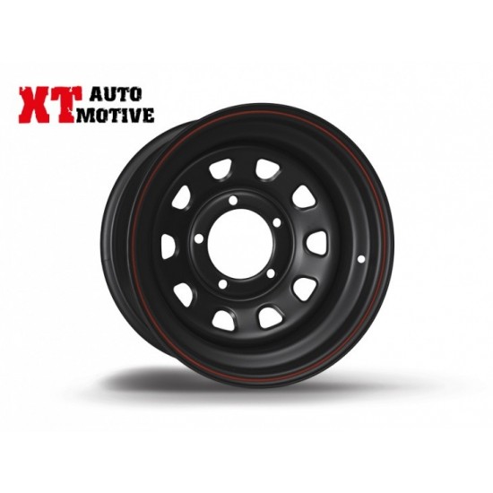 alt text - Jante 15x7 ET -20 DAYTONA NOIRE pour DAIHATSU