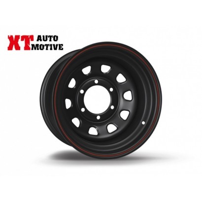 alt text - JANTE 8x15 ET -30 DAYTONA NOIRE POUR TOYOTA