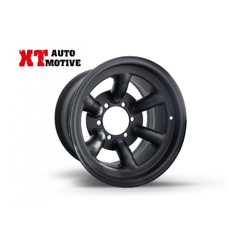 alt text - JANTE 8x15 ET -35 TRACROCK NOIRE POUR OPEL