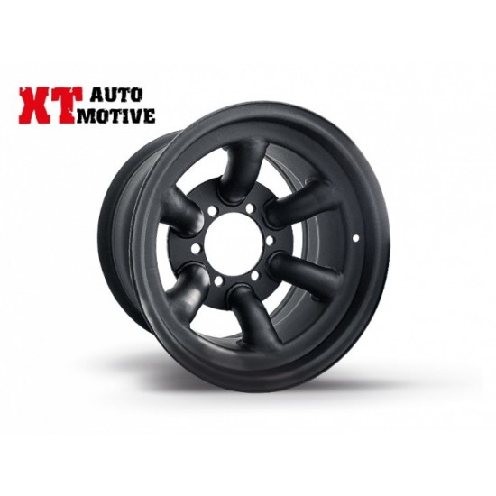 alt text - JANTE 8x15 ET -35 TRACROCK NOIRE POUR OPEL