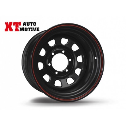 alt text - Jante 10x16 ET -30 DAYTONA NOIRE POUR TOYOTA
