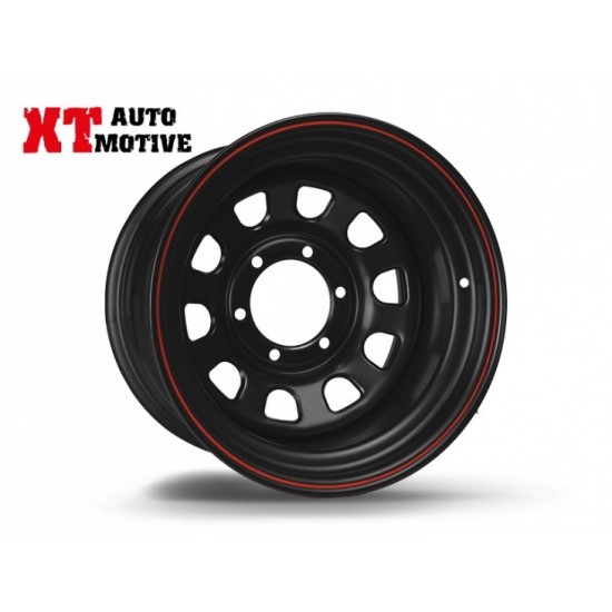 alt text - Jante 10x16 ET -30 DAYTONA NOIRE POUR TOYOTA