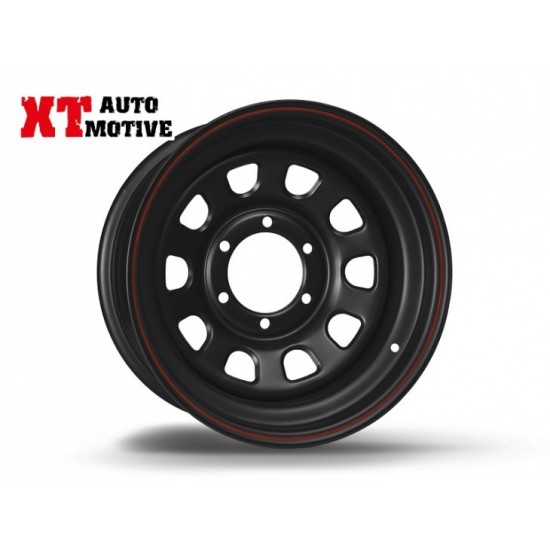 alt text - Jante 7x16 ET -25 DAYTONA NOIRE POUR FORD RANGER