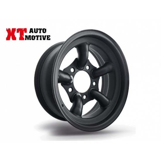 alt text - ROUE 7x16 ET -25 TRACROCK NOIRE POUR LAND ROVER