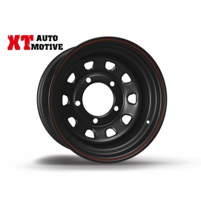 alt text - ROUE 8x16 ET -25 DAYTONA NOIRE POUR LAND ROVER