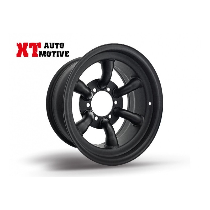alt text - ROUE 8x16 ET -30 TRACROCK NOIRE POUR NISSAN