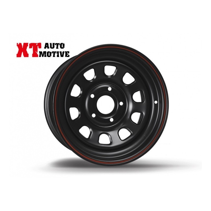alt text - ROUE 8x16 ET 10 DAYTONA NOIRE POUR JEEP