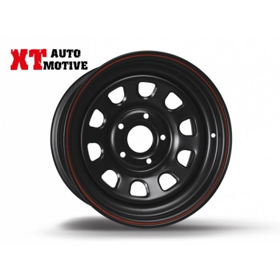 alt text - ROUE 8x16 ET 10 DAYTONA NOIRE POUR JEEP
