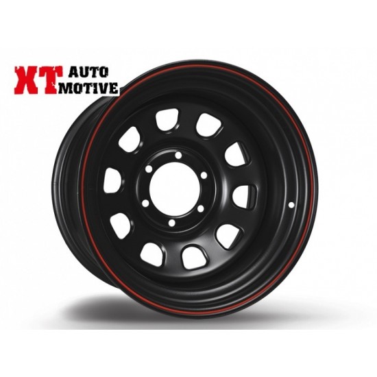 alt text - JANTE 10x17 ET -30 DAYTONA NOIRE POUR MITSUBISHI