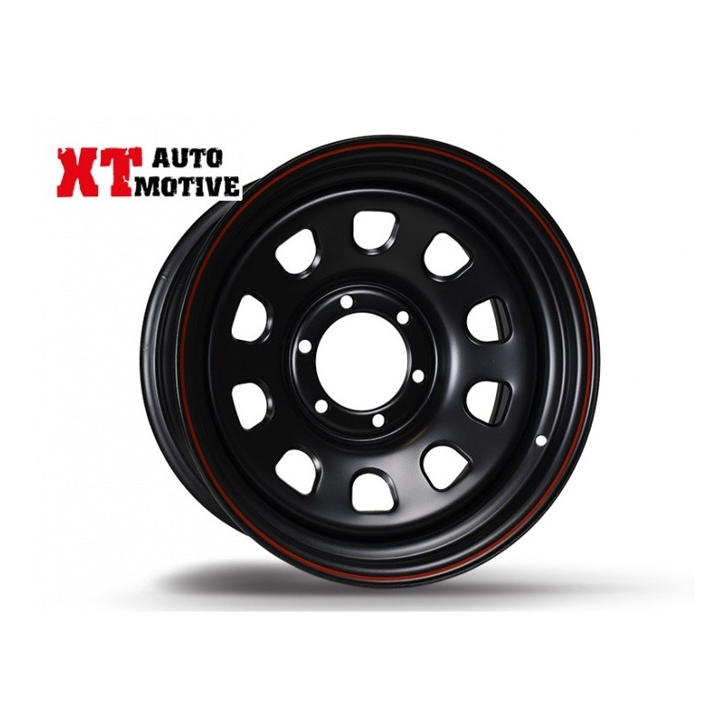 alt text - ROUE 8x17 ET -10 DAYTONA NOIRE POUR TOYOTA