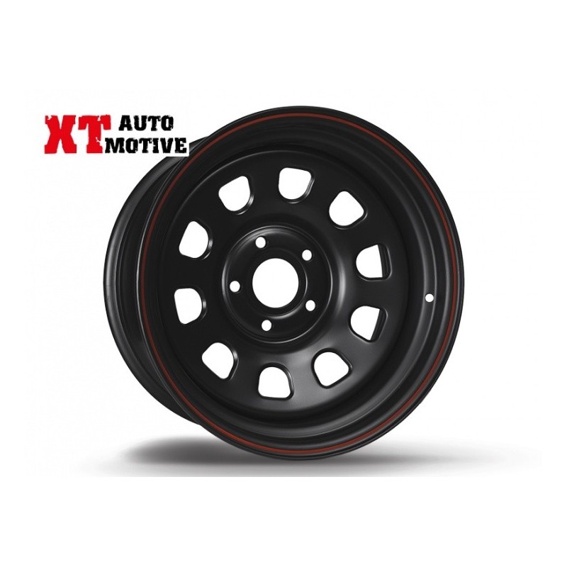 alt text - ROUE 8x17 ET -20 DAYTONA NOIRE POUR JEEP