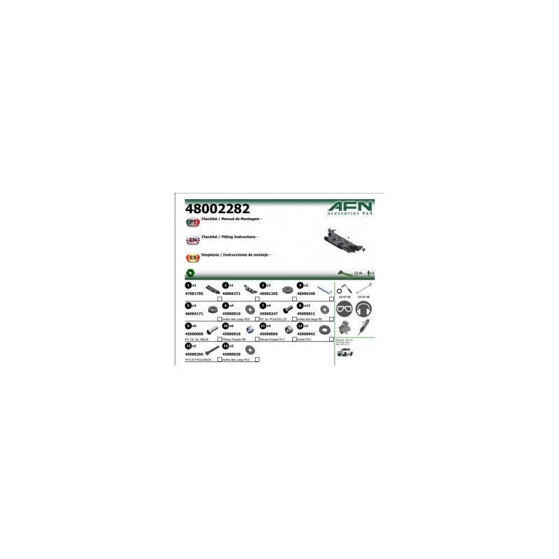 PLATINE DE TREUIL MITSU...