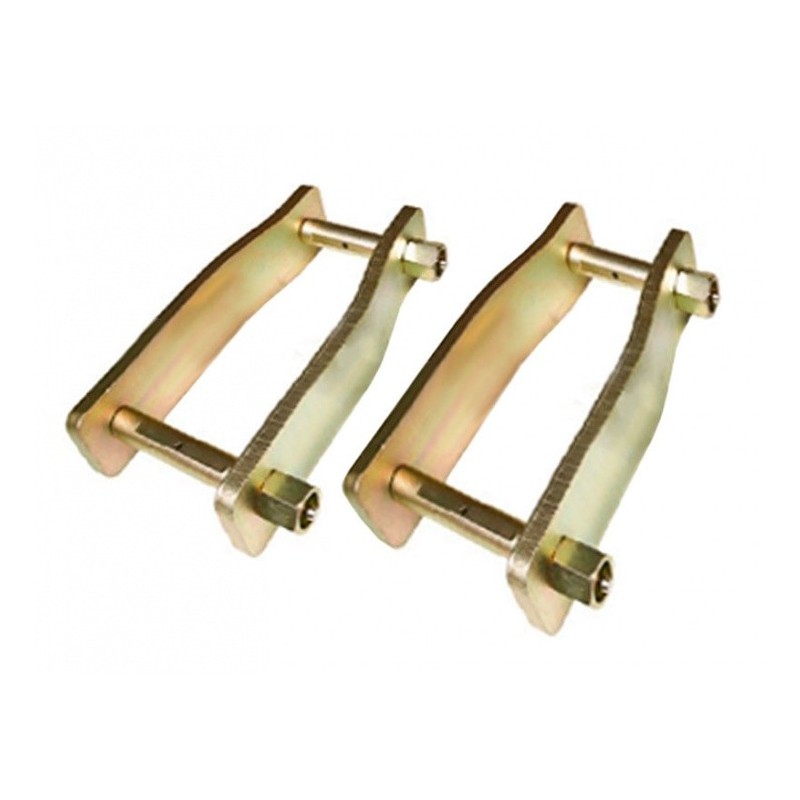 alt text - Manilles rallongées avant