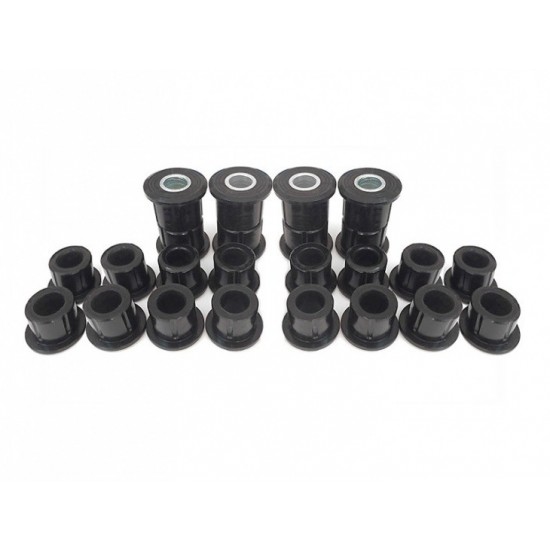 alt text - Kit de silentblocs en polyuréthane pour Toyota Hilux avec ressorts à lames