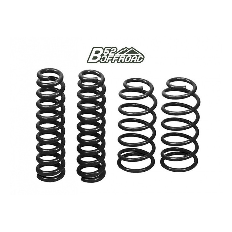 alt text - KIT DE 4 RESSORTS B52 OFFROAD + 4 CM POUR JEEP CHEROKEE KJ