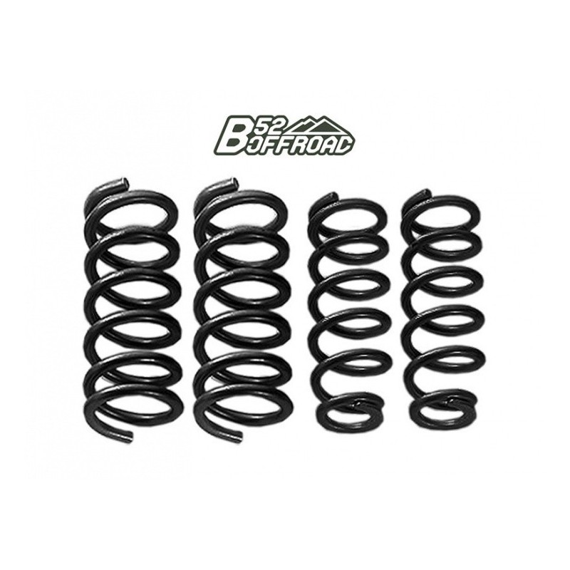 alt text - KIT DE 4 RESSORTS B52 OFFROAD + 4 CM POUR MITSUBISHI PAJERO V60 ET V80 SWB