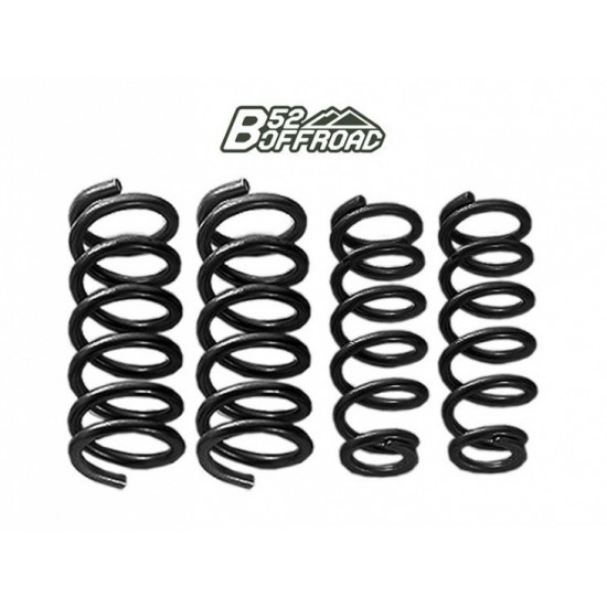 alt text - KIT DE 4 RESSORTS B52 OFFROAD + 4 CM POUR MITSUBISHI PAJERO V60 ET V80 SWB