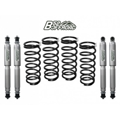 alt text - KIT DE REHAUSSE B52 OFFROAD +4/5 CM POUR LAND ROVER DEFENDER 90