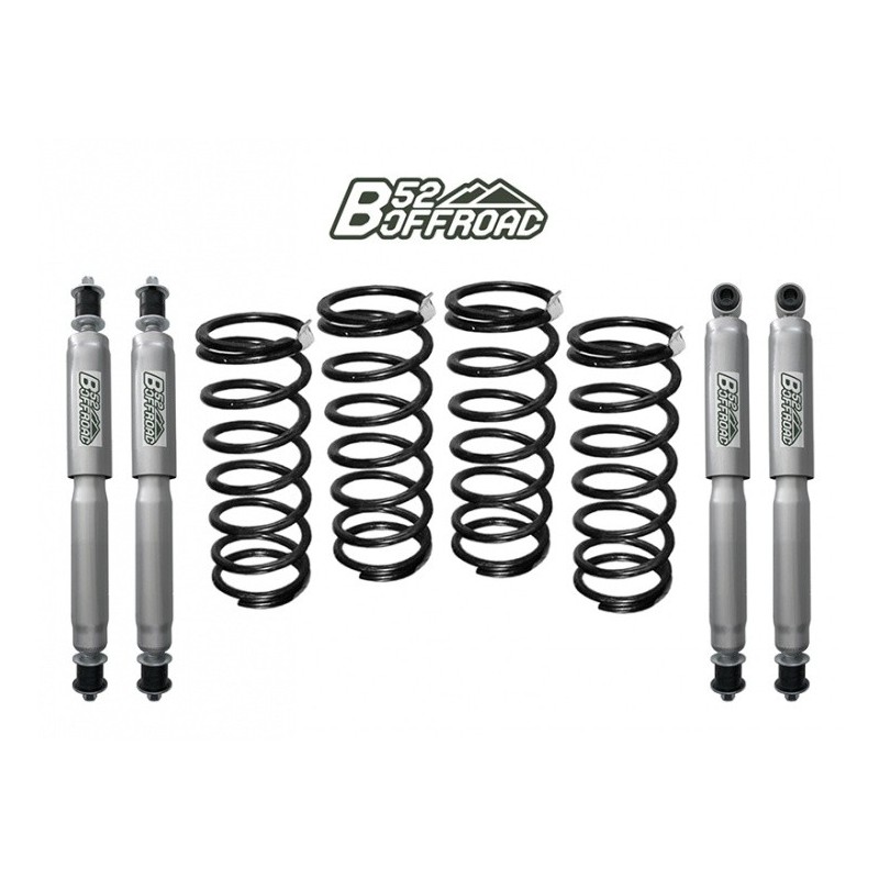 alt text - KIT DE REHAUSSE B52 OFFROAD +4/5 CM POUR LAND ROVER DEFENDER 90