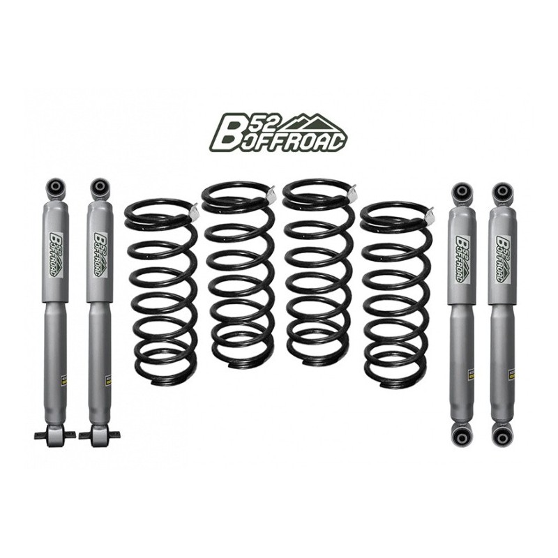 alt text - KIT DE REHAUSSE B52 OFFROAD +4/5 CM POUR LAND ROVER DISCOVERY 2 (TD5)