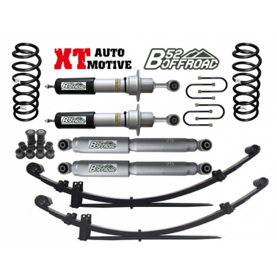 alt text - KIT DE REHAUSSE + 5 CM B52 OFFROAD POUR NISSAN PICK UP D40