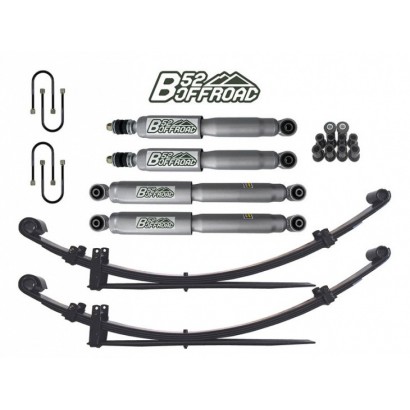 alt text - KIT DE REHAUSSE B52 OFFROAD +5 CM POUR NISSAN PICK UP D22