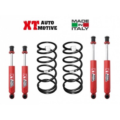 alt text - KIT DE REHAUSSE XT AUTOMOTIVE + 4 CM POUR MITSUBISHI PAJERO 3 PORTES