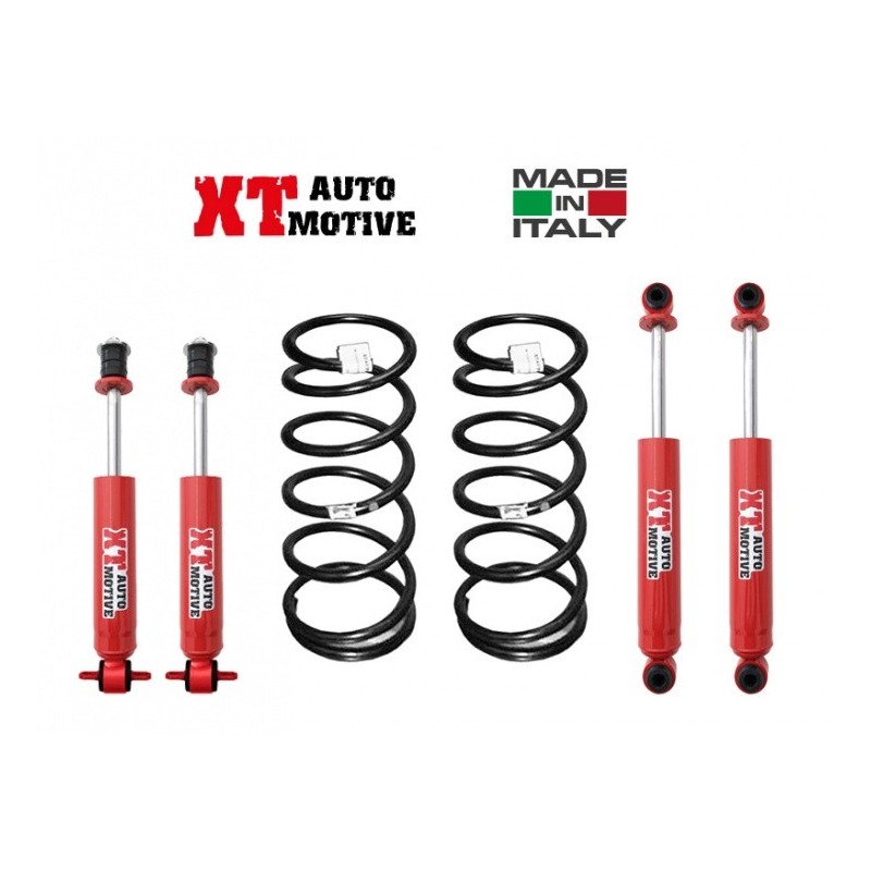 alt text - KIT DE REHAUSSE XT AUTOMOTIVE + 4 CM POUR MITSUBISHI PAJERO L040 5 PORTES