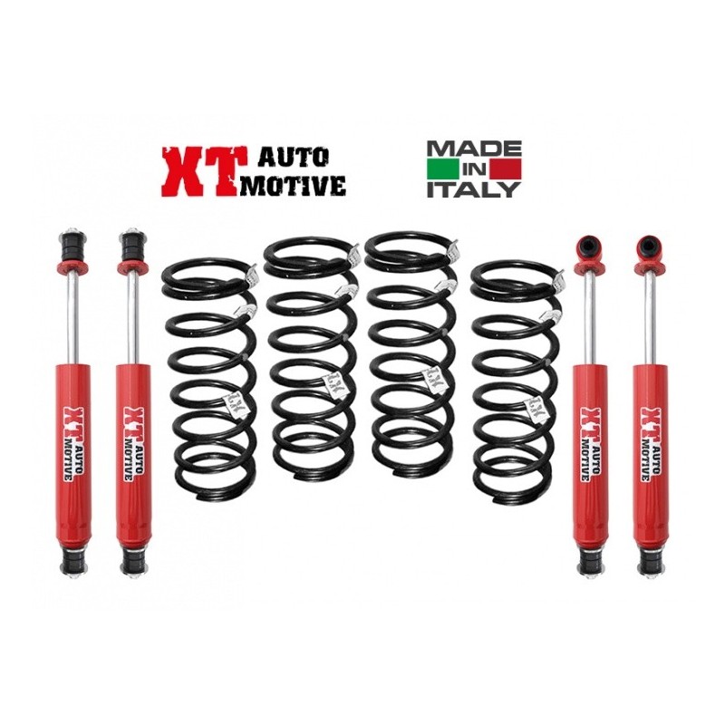 alt text - KIT DE REHAUSSE XT AUTOMOTIVE + 4/5 CM POUR LAND ROVER DEFENDER 110