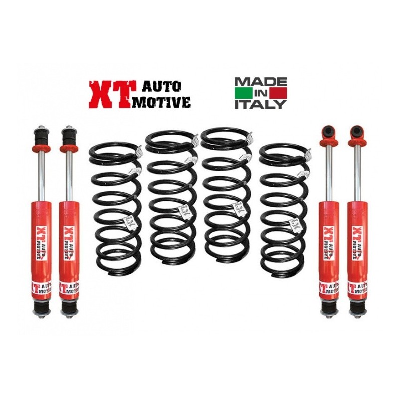 alt text - KIT DE REHAUSSE XT AUTOMOTIVE + 4/5 CM VERSION PRO POUR LAND ROVER DEFENDER 90