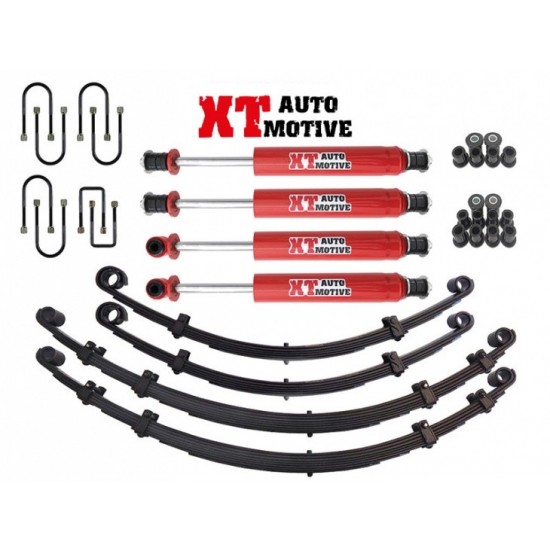 alt text - KIT DE REHAUSSE XT AUTOMOTIVE + 5 CM POUR NISSAN PATROL 3.3