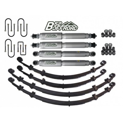 alt text - KIT DE REHAUSSE XT AUTOMOTIVE/ B52 OFFROAD + 5 CM POUR NISSAN PATROL 2.8TD