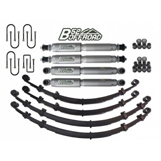 alt text - KIT DE REHAUSSE XT AUTOMOTIVE/ B52 OFFROAD + 5 CM POUR NISSAN PATROL 2.8TD