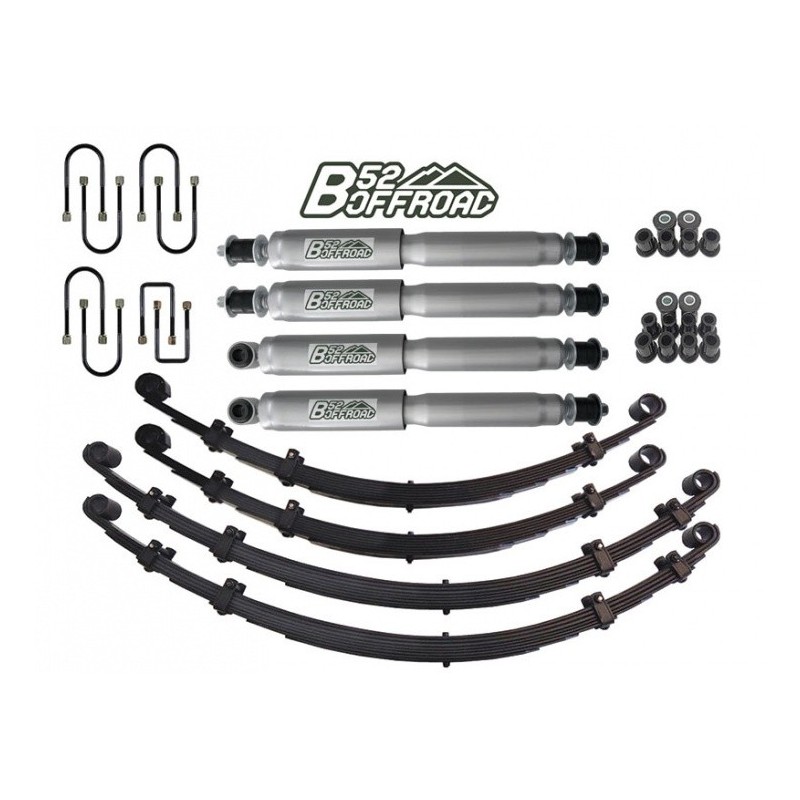 alt text - KIT DE REHAUSSE XT AUTOMOTIVE/B52 OFFROAD + 5 CM POUR NISSAN PATROL 3.3