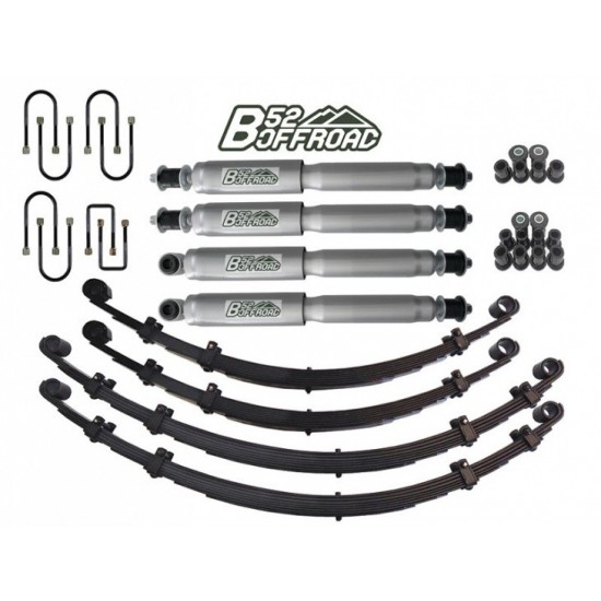 alt text - KIT DE REHAUSSE XT AUTOMOTIVE/B52 OFFROAD + 5 CM POUR NISSAN PATROL 3.3