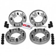 alt text - Kit d'Élargisseurs de Voie en Aluminium - Land Rover
