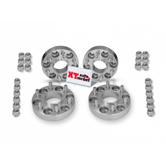 alt text - KIT D'ÉLARGISSEURS DE VOIE EN ALUMINIUM - NISSAN NAVARA D40